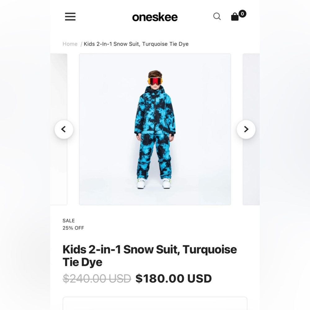 Oneskee Kids Neon Yellow One Piece Snow Suit Ski Suit Size 7-8 Waterproof - Picture 12 of 12
